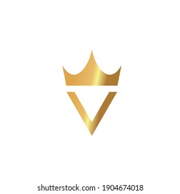 Letter  V logo icon design template elements
