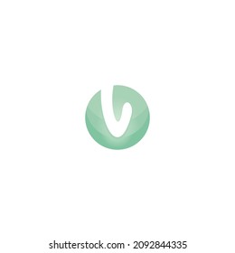 Plantilla de diseño de icono de logotipo de carta V