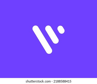 Letter V Logo Icon Design Template Elements