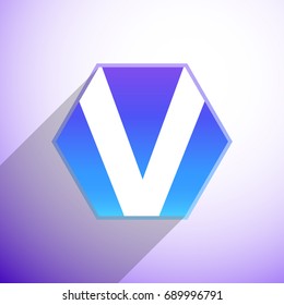 Letter V logo icon design