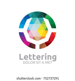 Letter V logo icon design template elements - Stock vector sign