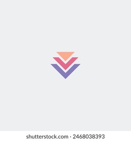 Letter V Logo Idea Design Vorlage für Unternehmen