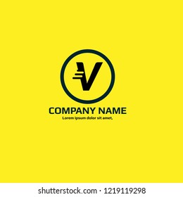 letter V logo koncept. Designed for your web site design, logo, app, UI