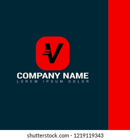 letter V logo koncept. Designed for your web site design, logo, app, UI