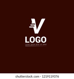 letter V logo koncept. Designed for your web site design, logo, app, UI