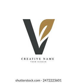 Letter V Logo - Ein modernes Icon für Ihr Brandes