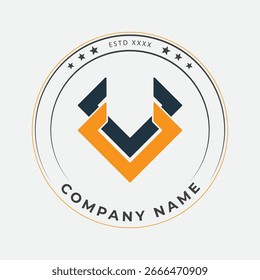 A letter V logo representing victory vision and versatility.