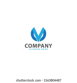 letter V logo with the shape of the letter V like the sharp eyes of a bird, and masculine color combinations make this design. unique, modern, simple.