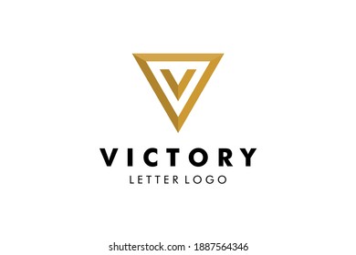 Letter V Logo : Suitable for Company Theme, Technology Theme, Initial Theme, Infographics and Other Graphic Related Assets.