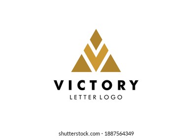 Letter V Logo Suitable Company Theme Stock Vector (Royalty Free ...