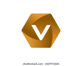 Letter V logo or symbol template design