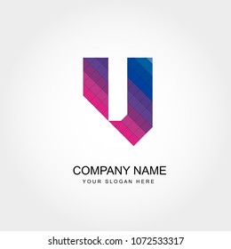 Letter V logo Tempalate 