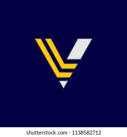 Letter V Logo Template