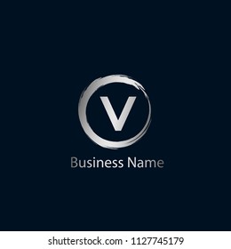 Letter V Logo Template Design