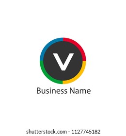 Letter V Logo Template Design