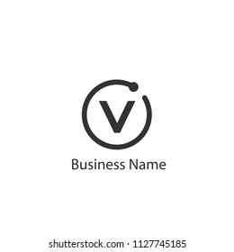 Letter V Logo Template Design