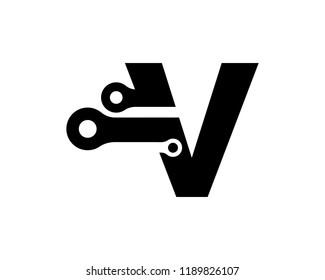 Letter V Logo Template Design Vector, Emblem, Concept Design, Creative Symbol, Icon