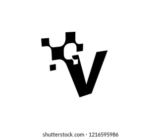 Letter V Logo Template Design Vector, Emblem, Concept Design, Creative Symbol, Icon