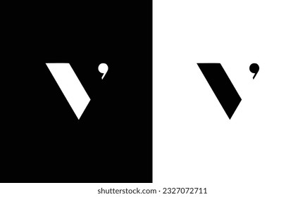 Letter V Logo Template Design Vektorgrafik Design Editable Resizable EPS10
