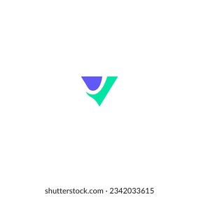 Letter V Logo Template Design Vektorgrafik Design Editable Größe EPS10.