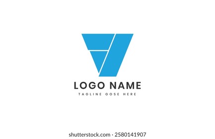 Letter v Logo template design