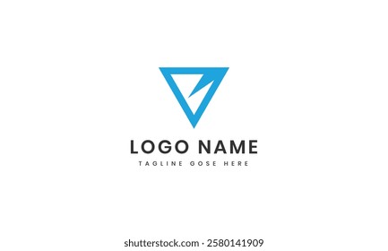 Letter v Logo template design