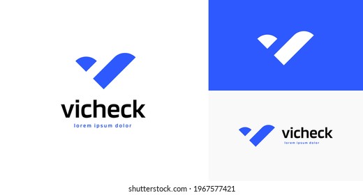 Letter V Logo template for your company