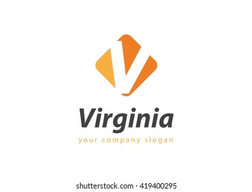 letter V logo Template for your company