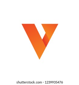 Letter V Logo in Vector