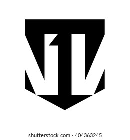 letter V and V logo vector.