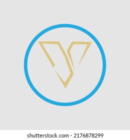 Letter V logo vector illustration design template