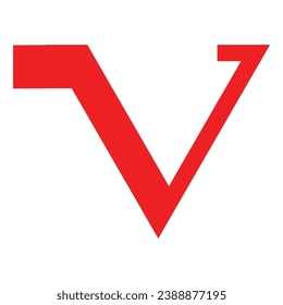 letter v logo vector illustration design