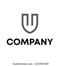 letter V logo vector sign unique Element modern template sign