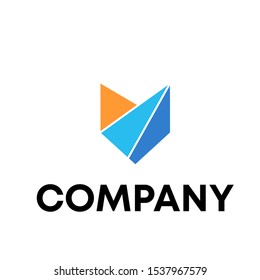 letter V logo vector sign unique Element modern template sign