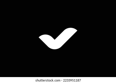 Letter V Mark Logo Design Template