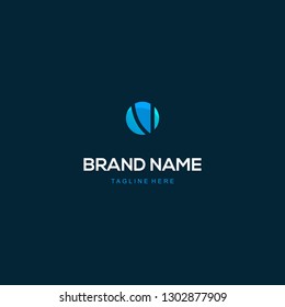 Letter V Media Modern Abstract Creative Business Technology Logo