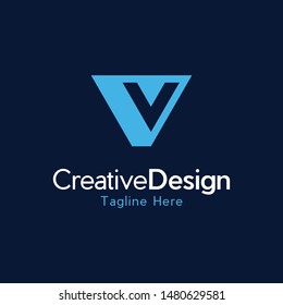 Letter V Monogram Creative Business Logo