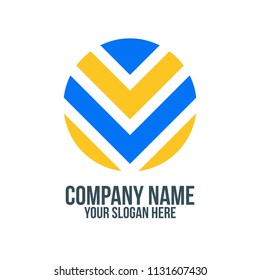 letter v, letter o,  globe, and abstract company logo concept