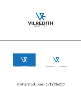 Letter V and R Modern Logo Design Template