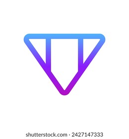 Diseño de logotipo de línea moderna simple de escudo V