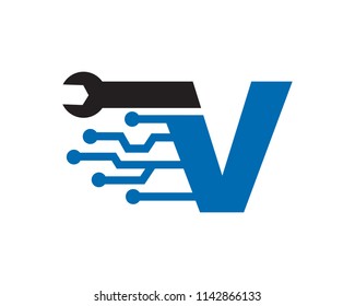 Letter V Template Design Vector, Emblem, Concept Design, Creative Symbol, Icon