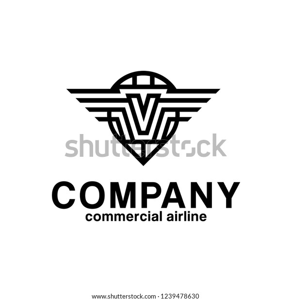 Letter V Transportation Technology Logo\
Design Inspiration
