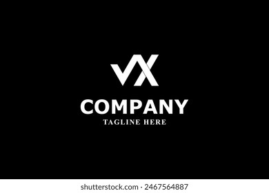 letter a and v true or false logo