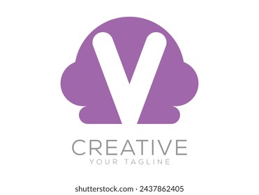 Letter v vector logo icon design template