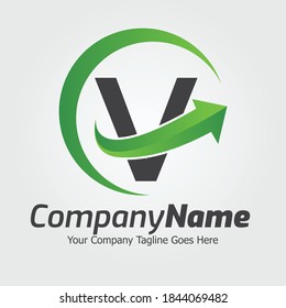 Letter V vector logo template, Colorful Letter V logo, Financial Company Logo, Financial Institute Advisors Logo Design Template Vector Icon