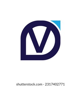 Letter V vector logo template, Colorful Letter V logo, Financial Company Logo, Financial Institute Advisors Logo Design Template Vector Icon