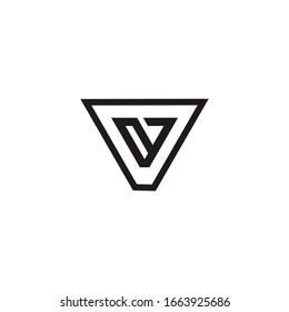 Letter V, VV logo Template Vector