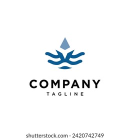 Letter V wave ship logo icon vector template.eps
