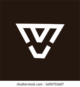 
The letter V with. Creative Minimal luxury emblem design. Universal elegant icon. Graphic Graphic Alphabet Symbol for Corporate Business Identity. Vector element
Initial V modern monogram and elegant