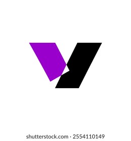 letter v or y logo vector design